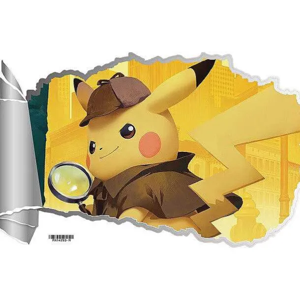 3D Pokemon Detektiv Pikachu Wand Sticker (45Cm*60Cm)