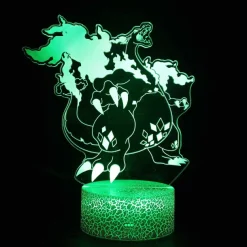 Dynamax Glurak Charizard 3D Lampe Nachtlicht