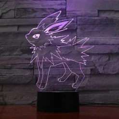 Eevee / Evoli 3D Led Lampe (9 Motive) Nachtlicht, Tischlampe