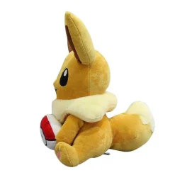Eevee Evoli Mit Pokeball Plusch Pokemon (Ca. 28Cm)