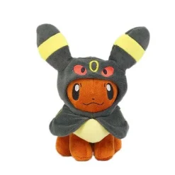 Eevee Plusch Mit Poncho - Umbreon, Espeon, Jolteon, Vaporeon, Sylveon, Flareon (Ca. 20Cm)