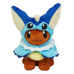 Eevee Plusch Mit Poncho - Umbreon, Espeon, Jolteon, Vaporeon, Sylveon, Flareon (Ca. 20Cm)