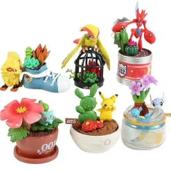 6Er Set Botanische Pokemon Figuren