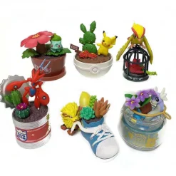 6Er Set Botanische Pokemon Figuren