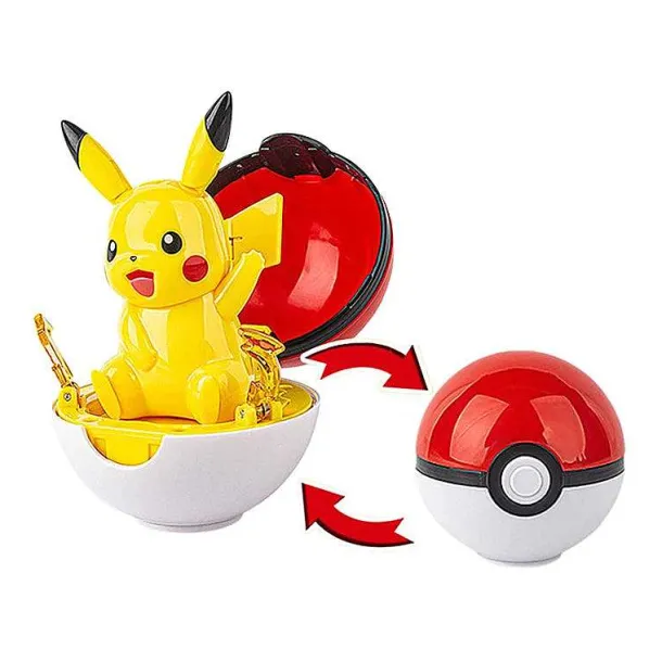 6Er Set Grose Pokebälle Mit Pokemon Figuren Spielzeug
