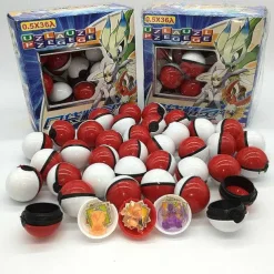 36Er Set Kleine Pokemon Balle Mit Figur Und Sticker