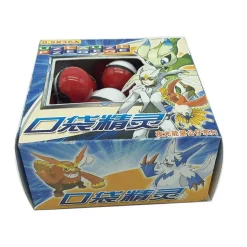 36Er Set Kleine Pokemon Balle Mit Figur Und Sticker