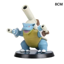 6Er Set Pokemon Figuren: Pikachu, Glurak, Turtok, Mewtwo Und Bisaflor