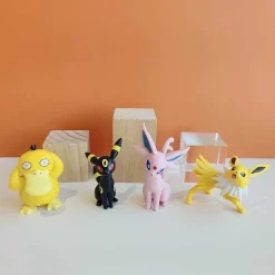 7Er Set Pokemon Figuren Pikachu Lucario Jolteon Espeon Psyduck