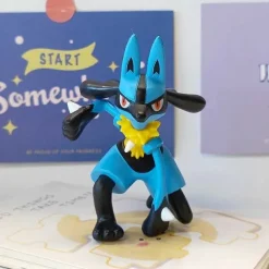 7Er Set Pokemon Figuren Pikachu Lucario Jolteon Espeon Psyduck