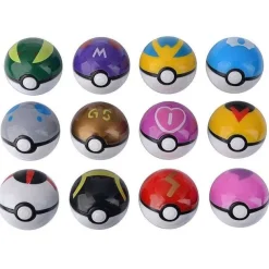 12Er Set Pokemon Pokebälle (Ca. 4.8Cm)