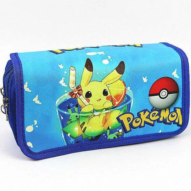 Federmappe Bzw. Tasche In Vielen Verschiedenen Pokemon Motiven