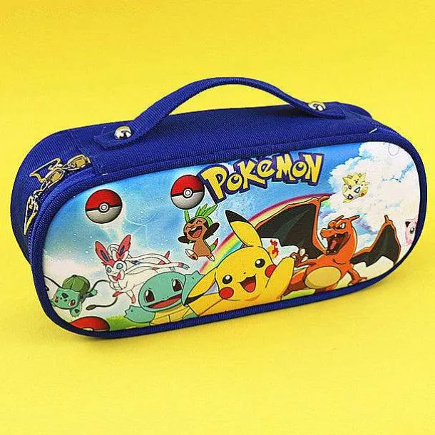 Federmappe Bzw. Tasche In Vielen Verschiedenen Pokemon Motiven