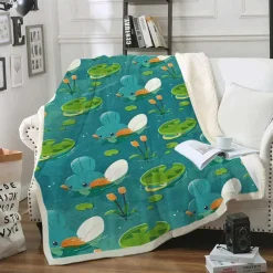 Flauschige Pokemon Flanell Decke