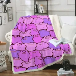Flauschige Pokemon Flanell Decke