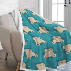 Flauschige Pokemon Flanell Decke