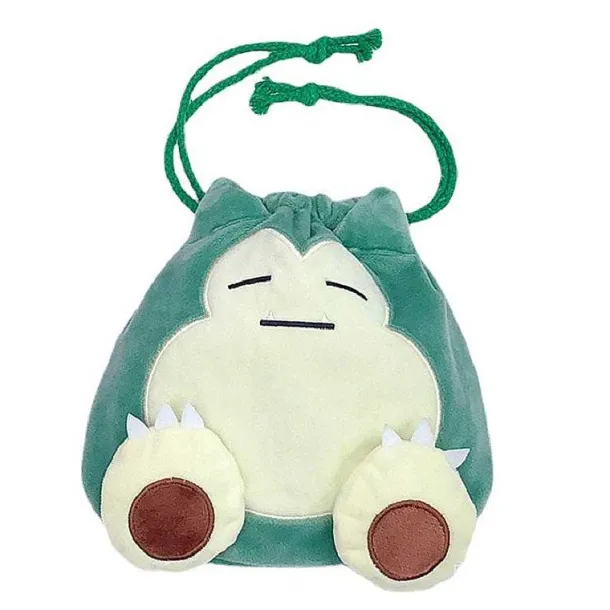 Flauschiger Snorlax Relaxo Beutel Tasche
