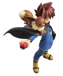 Gary Oak Eevee / Evoli Pokemon Figur (Ca. 14Cm)