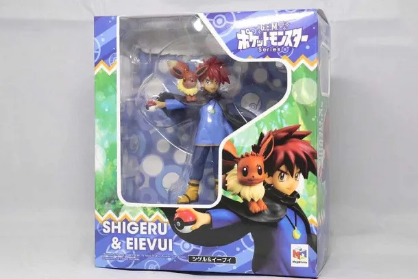 Gary Oak Eevee / Evoli Pokemon Figur (Ca. 14Cm)