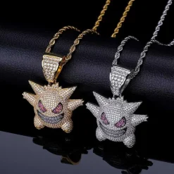 Gengar Pokemon Hip Hop Halskette