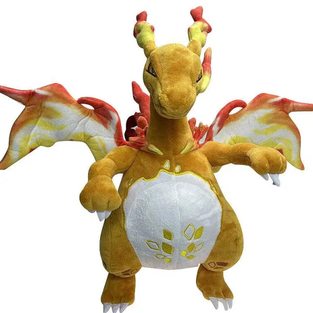 Gigantamax Glurak Charizard Dynamax Xxl Pokemon Pluschtier (Ca. 35Cm)