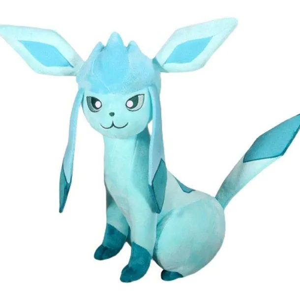 Glaziola / Glaceon Im Neuen Look - Pokemon Kuscheltier (Ca. 30Cm)
