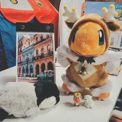 Glumanda Charmander Kuschel Pokemon Elf Weihnachts Edition