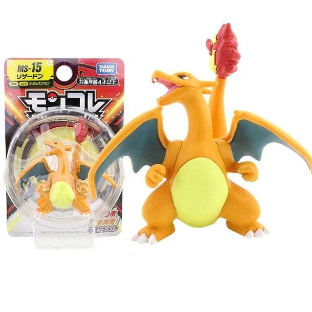 Glurak Charizard 3-5Cm Mini Resin Pokemon Figure (Ms-15)