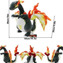 Glurak Plusch Pokemon In Verschiedenen Formen, Mega Y, Mega X, Schillernd Uvm.
