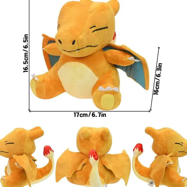 Glurak Plusch Pokemon In Verschiedenen Formen, Mega Y, Mega X, Schillernd Uvm.