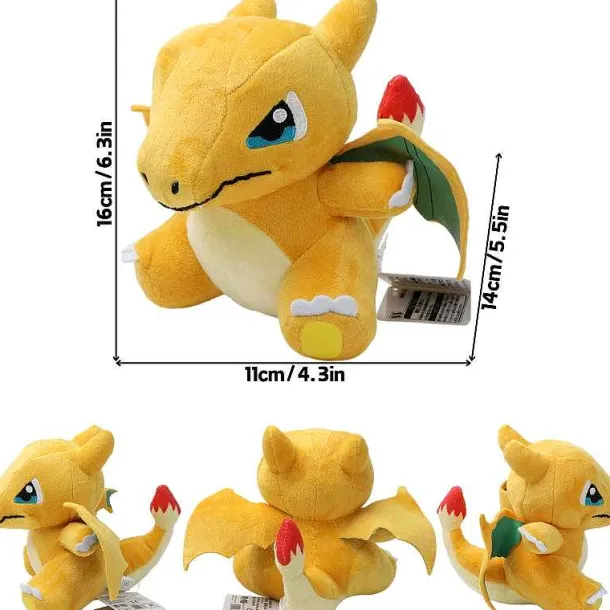 Glurak Plusch Pokemon In Verschiedenen Formen, Mega Y, Mega X, Schillernd Uvm.