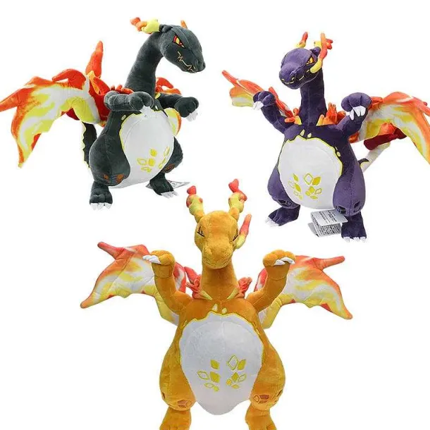 Glurak Plusch Pokemon In Verschiedenen Formen, Mega Y, Mega X, Schillernd Uvm.