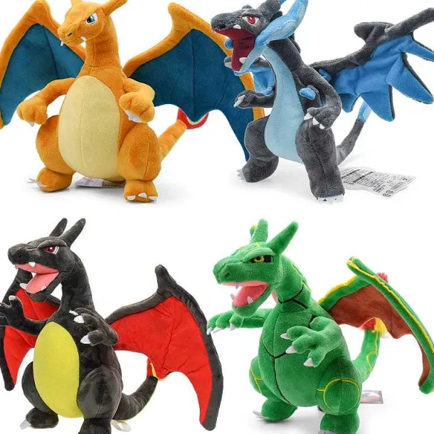 Glurak Plusch Pokemon In Verschiedenen Formen, Mega Y, Mega X, Schillernd Uvm.
