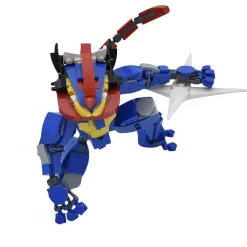 Greninja Baustein Figur (389 Teile)