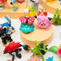 20 Grose (Ca. 4-6Cm) Pokemon Figuren In Geschenkbox