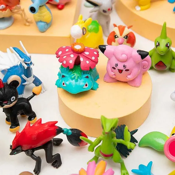20 Grose (Ca. 4-6Cm) Pokemon Figuren In Geschenkbox
