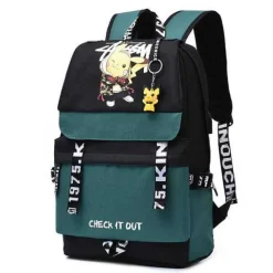 Groser Pokemon Schulrucksack Mit Usb Ladebuchse Im Pikachu Look