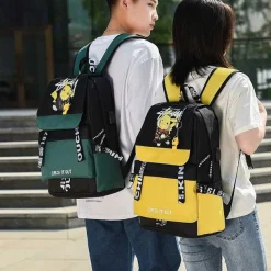 Groser Pokemon Schulrucksack Mit Usb Ladebuchse Im Pikachu Look