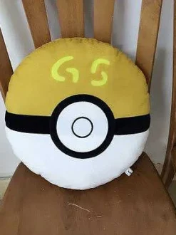 Groses Plusch Pokeball Kissen Ca. 40X40Cm