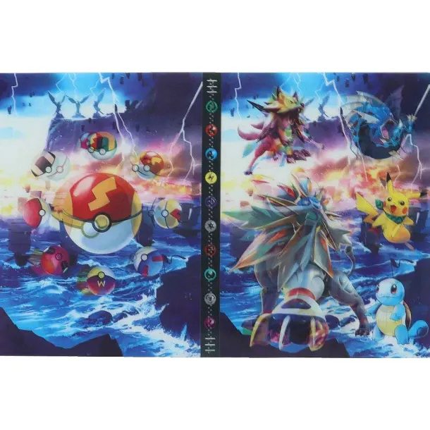 Groses Sammel Album Fur Bis Zu 432 Pokemon Karten