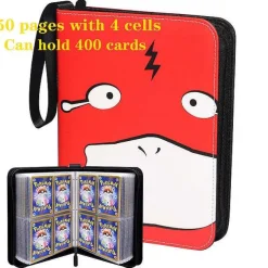 Hochwertige Schutz- Und Sammeltasche Fur Pokemon Karten (200 Oder 400 Karten)