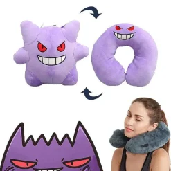 2 In 1 Pokemon Pluschtier Und Nackenhornchen Gengar