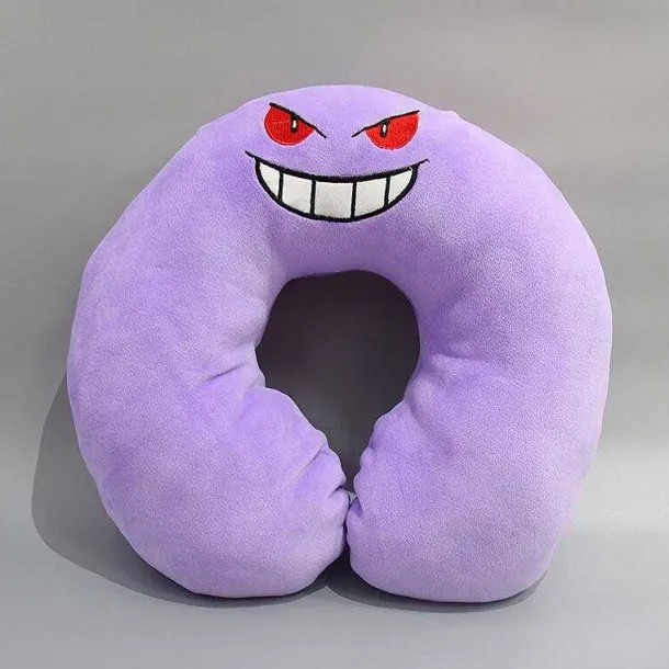 2 In 1 Pokemon Pluschtier Und Nackenhornchen Gengar