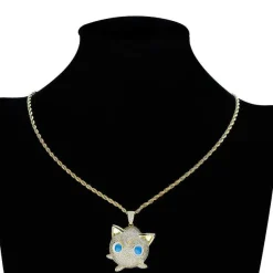 Jigglypuff Pummeluff Halskette Hip Hop Style Pokemon