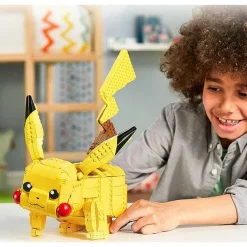 Jumbo Pikachu Mega Baustein Set Pokemon Figur