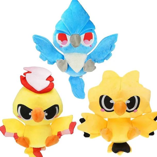 Kawaii Moltres, Articuno, Zapdos Plusch Figuren (Ca. 30Cm)