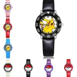Kinder Armbanduhr Mit Pikachu Oder Poke Ball Motiven