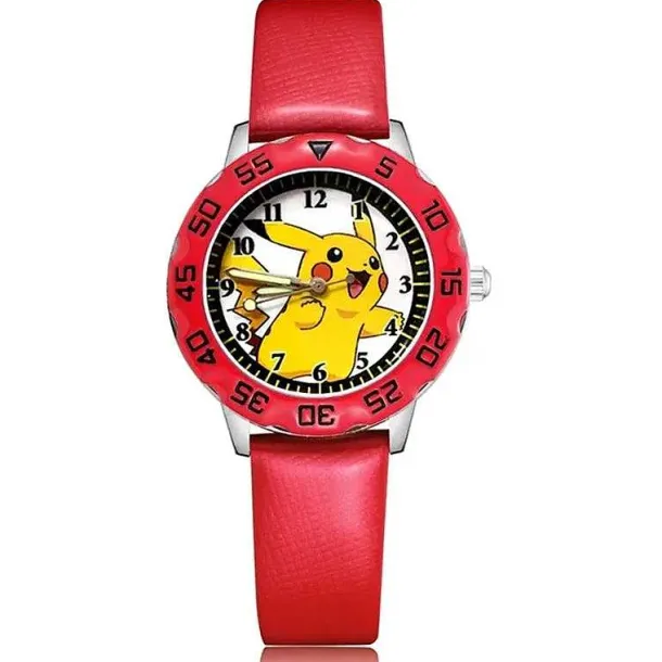Kinder Armbanduhr Mit Pikachu Oder Poke Ball Motiven