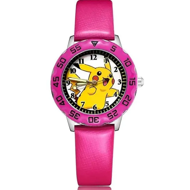 Kinder Armbanduhr Mit Pikachu Oder Poke Ball Motiven