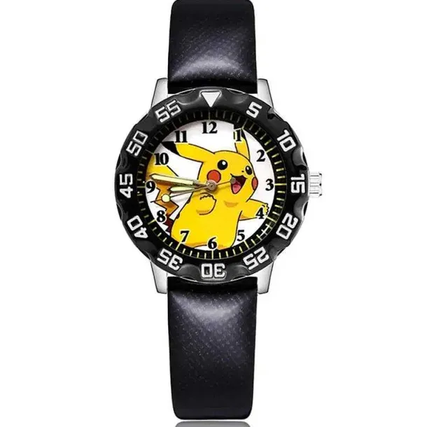 Kinder Armbanduhr Mit Pikachu Oder Poke Ball Motiven